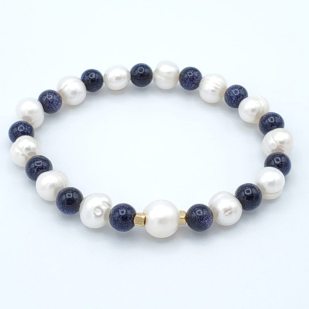 Genuine Pearl beaded bracelet